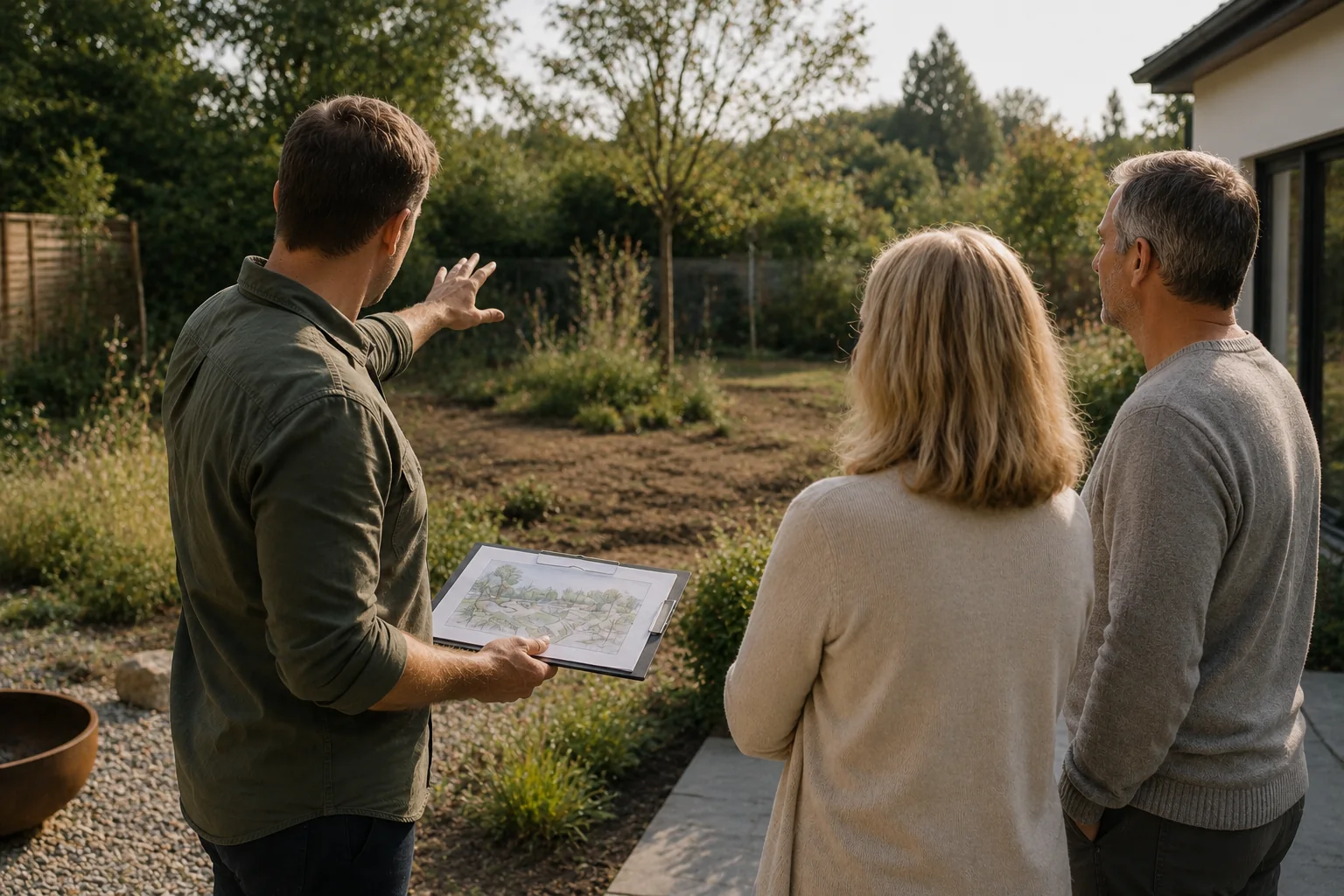 Persönliche Bestandsaufnahme und Beratung direkt im Garten